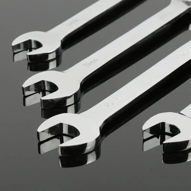 

6-20MM Flex-Head Ratchet Wrench Chrome Vanadium Steel Torque Wrench Auto Car Home Repair Hand Tool Ratcheting Spanner