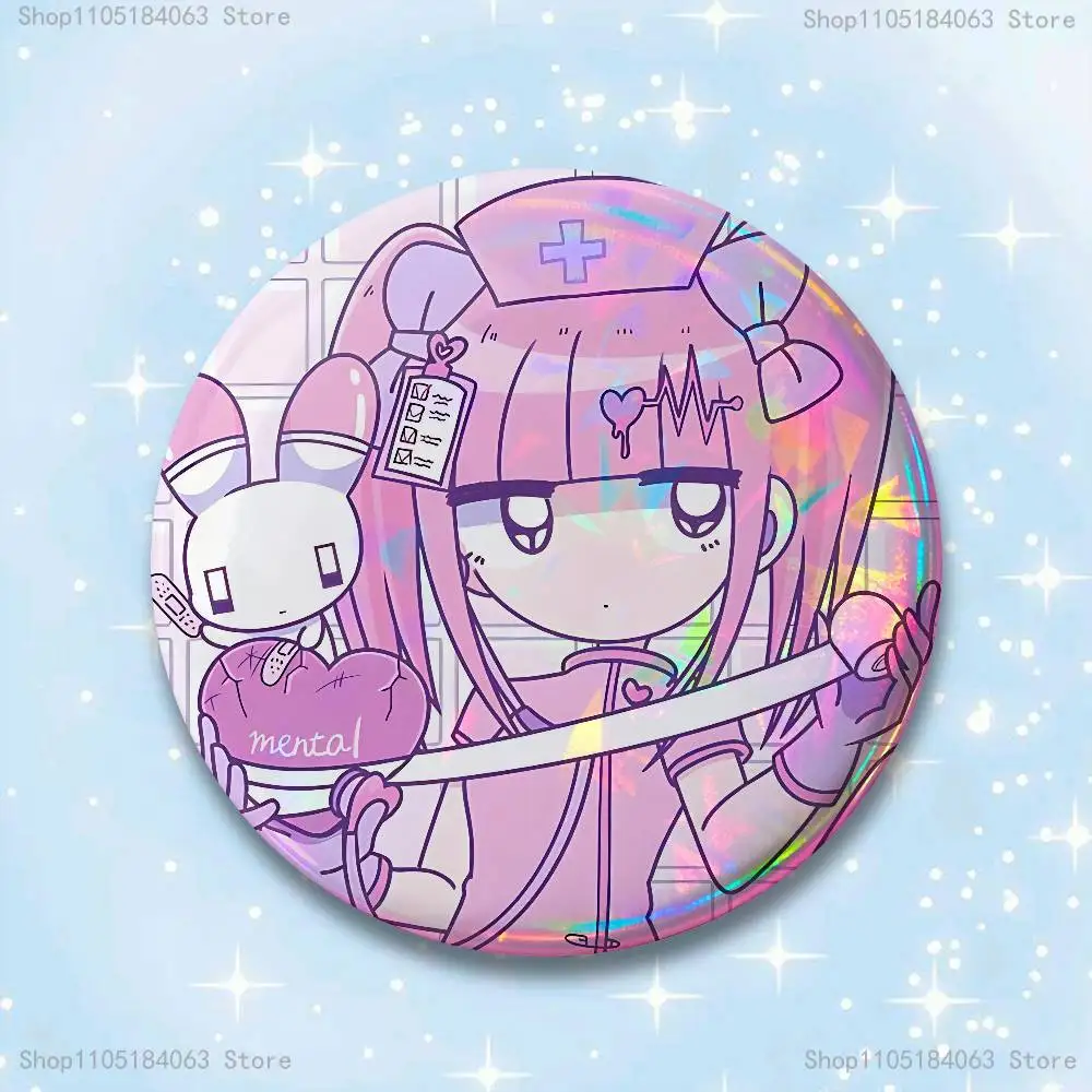 Значки M-Menhera C-Chan Girl 25 32 44 58 75 мм