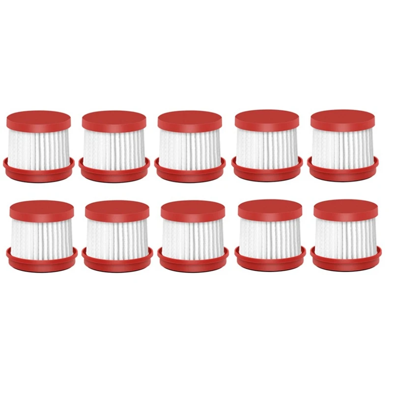 

10Pcs HEPA Filters For Deerma Mite Removal Instrument Vacuum Cleaner CM1300/CM1900 Replacement Spare Parts Accessories