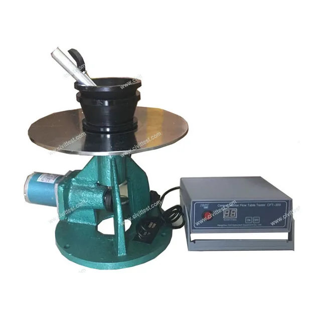 

Hot sell Cement Mortar Consistency tester Flow Table Test Apparatus
