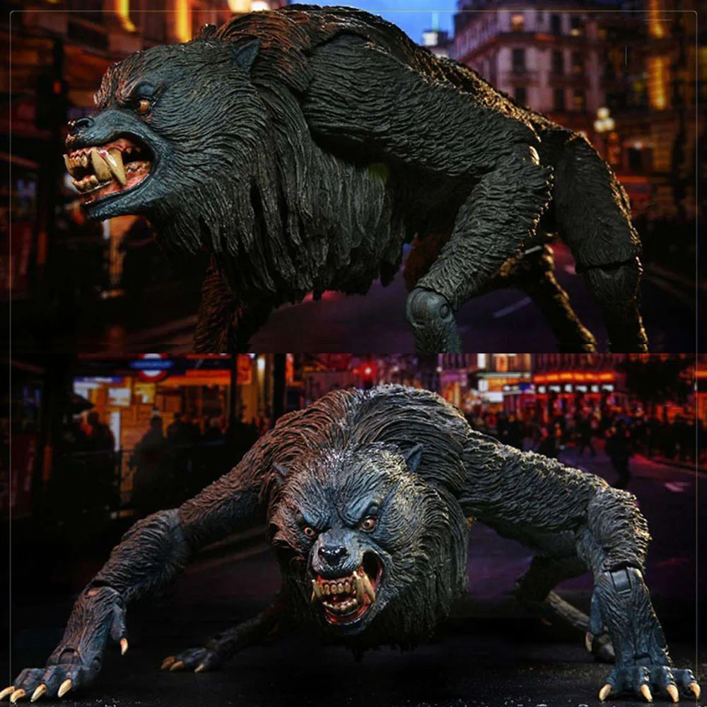 

1/12 An American Werewolf in London Country Wolf Monsters Black Humorous Comedy Movable Anime Action Figure Doll Model Decoratio