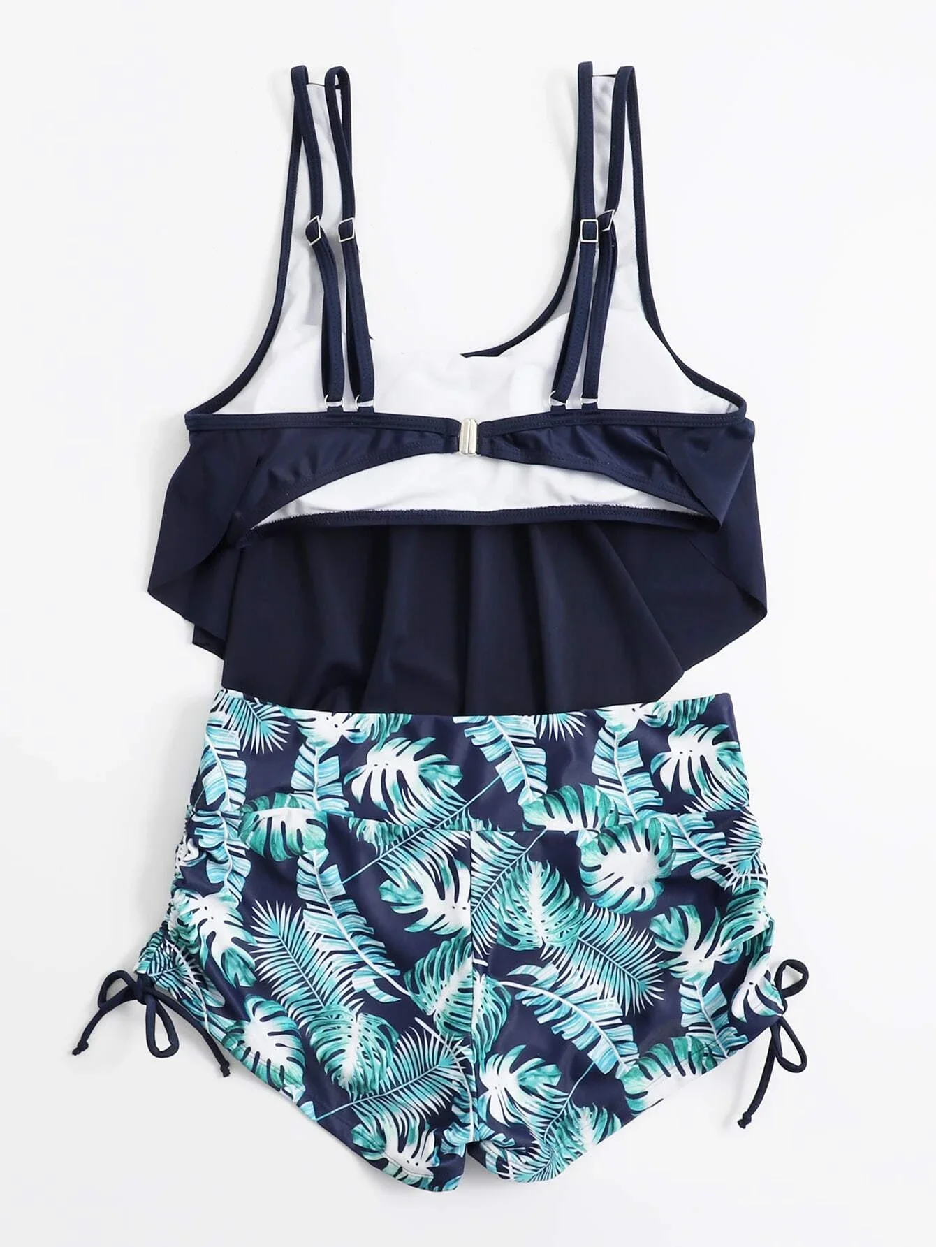 

new beach sexy Tropical Hanky Hem Shorts Bikini Swimsuit