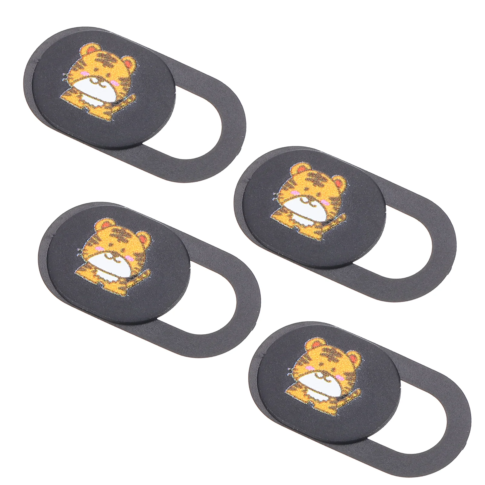 

4pcs Decorative Notebook Camera Cover Safety Protection Webcam Slider Blocker