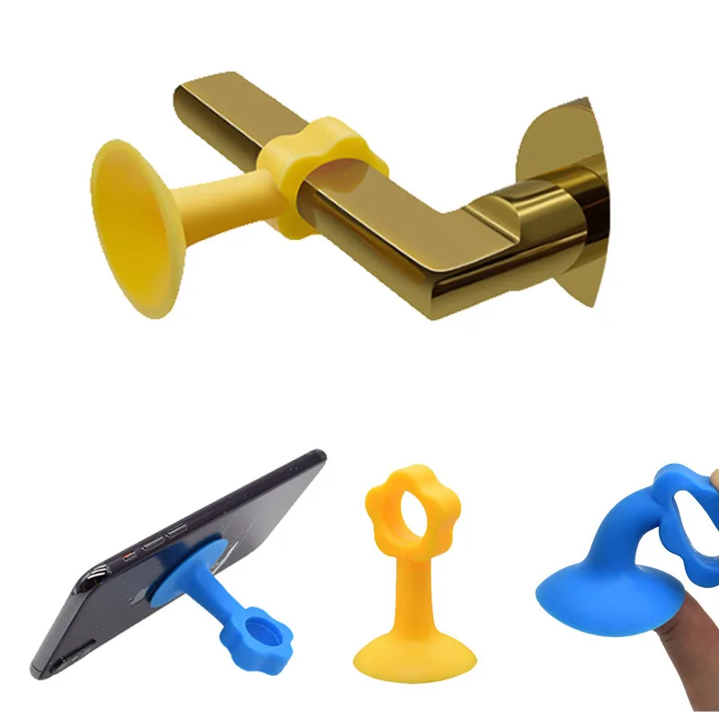 

Doorknob Handle Crash Bumper Pad ​Wall Protector Closing ​Kitchen Cabinet Door Damper Silenc Silicone Door Stopper Accessory