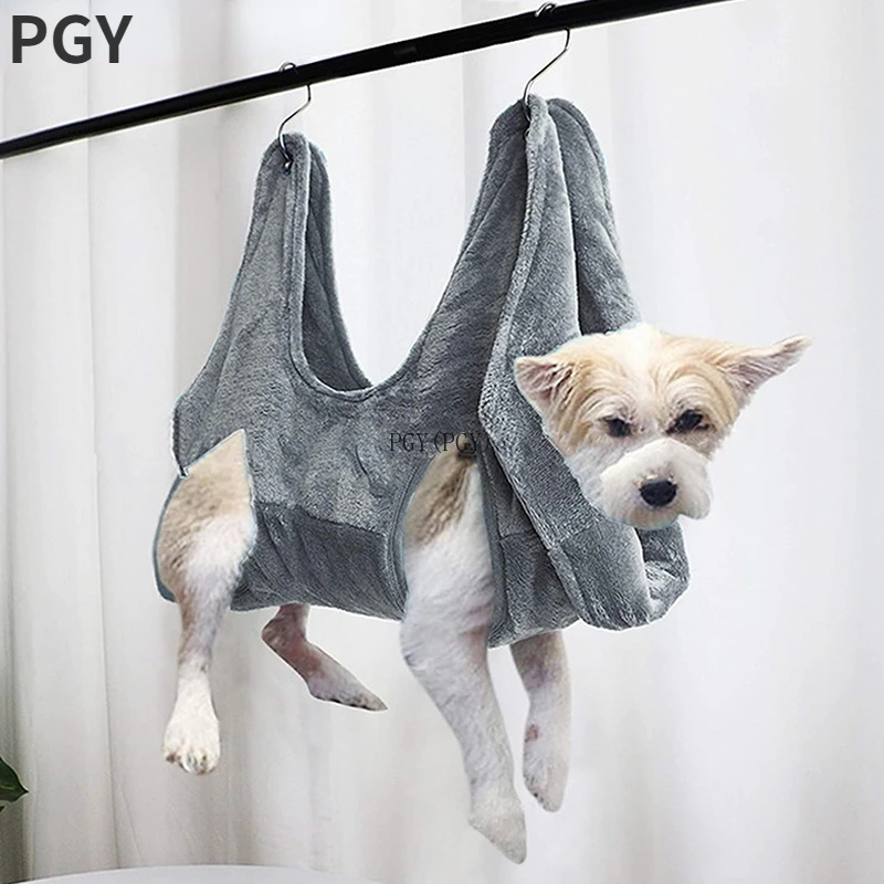 

Pet Grooming Accessories Hammock Helper Small Medium Dogs Cats Restraint Bag Pet Grooming Tool for Bathing Nail Trimming Harness
