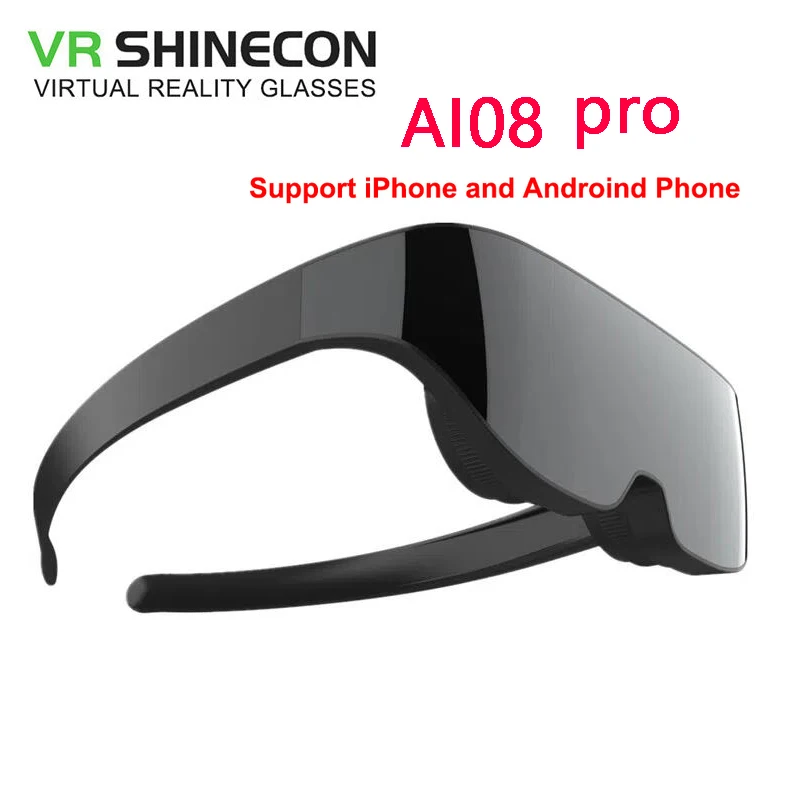 Shinecon VR AI08 pro 4K гарнитура гигантский экран стерео кинотеатр 3D IMAX очки Pro Виртуальная реальность Очки виртуальной реальности все в одном с системой Shinecon VR AI08 pro 4K гарнитура гигантский экран стерео кинотеатр 3D IMAX очки Pro Виртуальная реальность Очки виртуальной реальности все в одном с системой