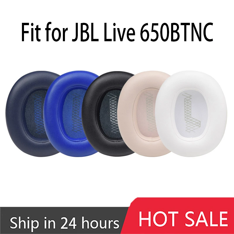 

Пара амбушюров для наушников JBL LIVE650 660 BTNC, мягкие кожаные амбушюры для наушников с эффектом памяти