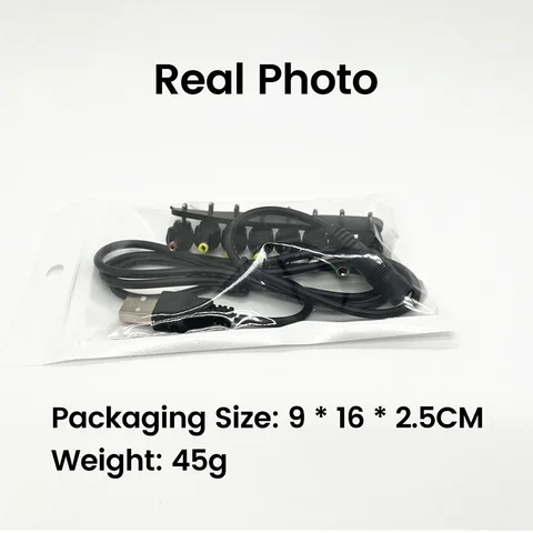 USB-кабель elough с 5 В на 12 В постоянного тока, переходник с USB на гнездо постоянного тока, усилитель провода, конвертер, повышающий шнур для Wi-Fi маршрутизатора, модема, вентилятора, динамика