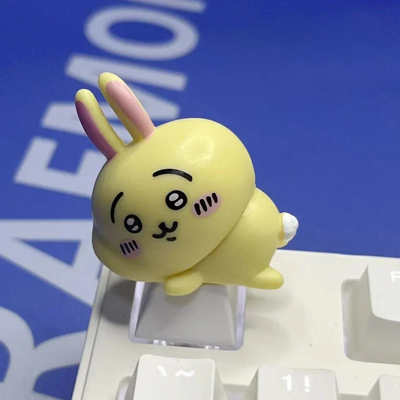Miniso Chiikawa Usaki колпачок для клавиш с перекрестной осью универсальная механическая