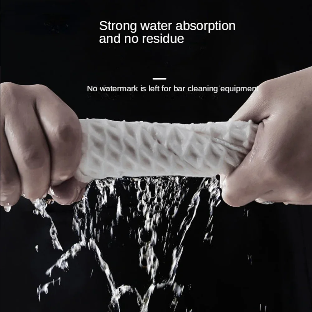 Чистящая полоса ткань для чистки сплошной цвет полезные водопоглощающие