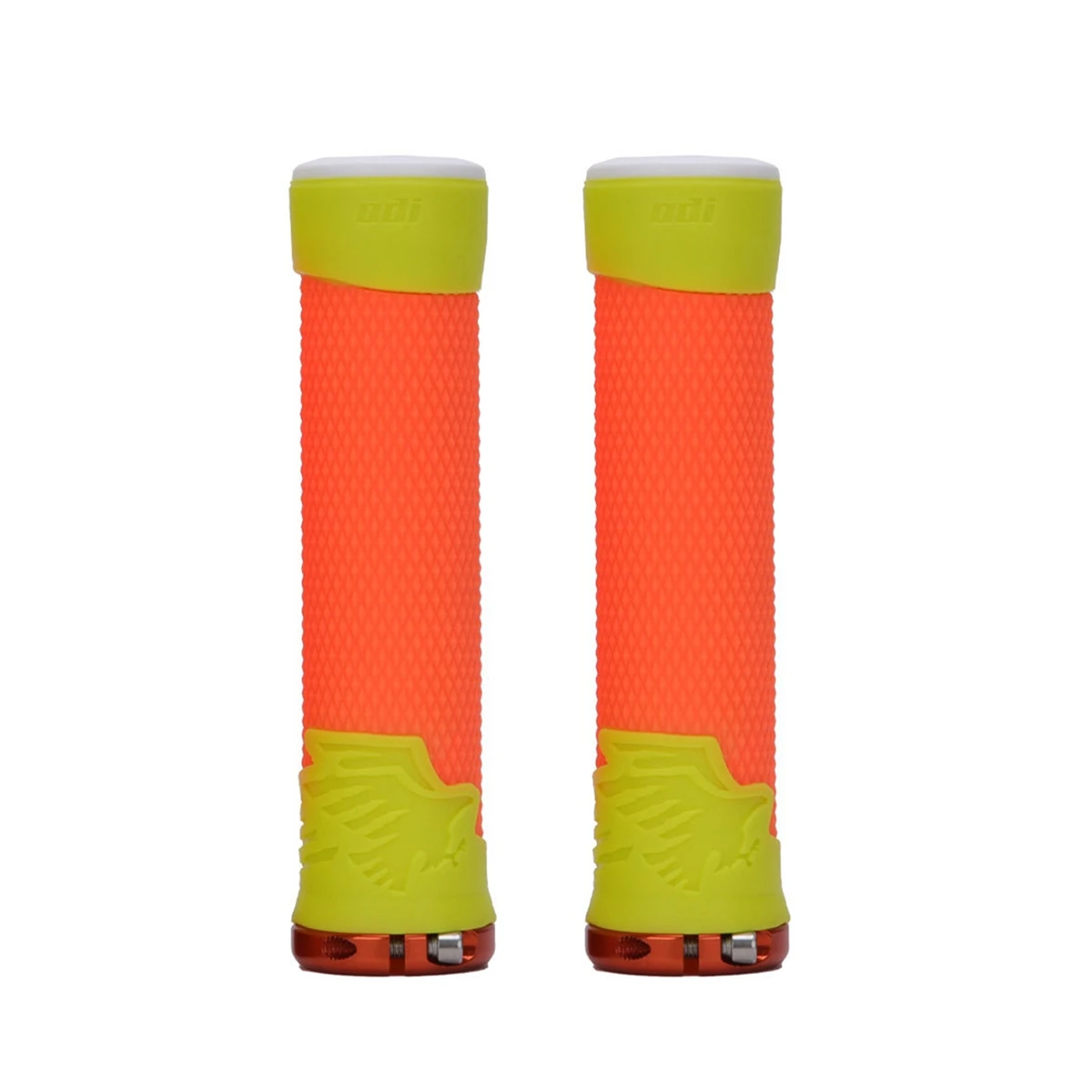 

ODI AG2 Bike Grips Integrated Lockable Bicycle Handlebar Grips Waterproof Mountain Bike Grip Damping MTB Bicycle Parts, 1