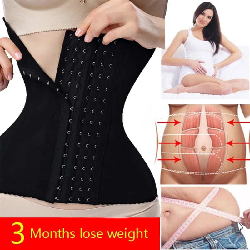 Корсет Body Shaper Тренажер для талии Корректирующее белье Бюстье Корсеты Пояс