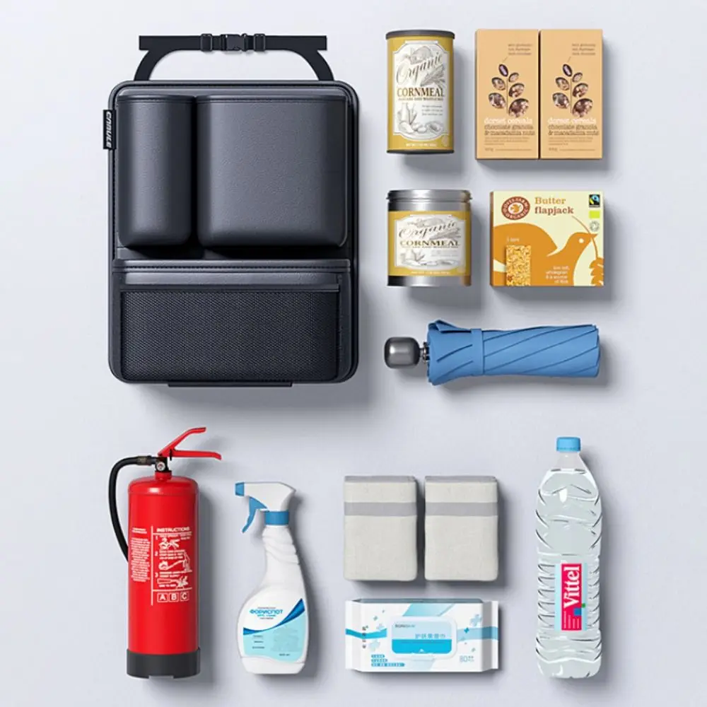 Многофункциональный съемный органайзер для багажника автомобиля кожаные