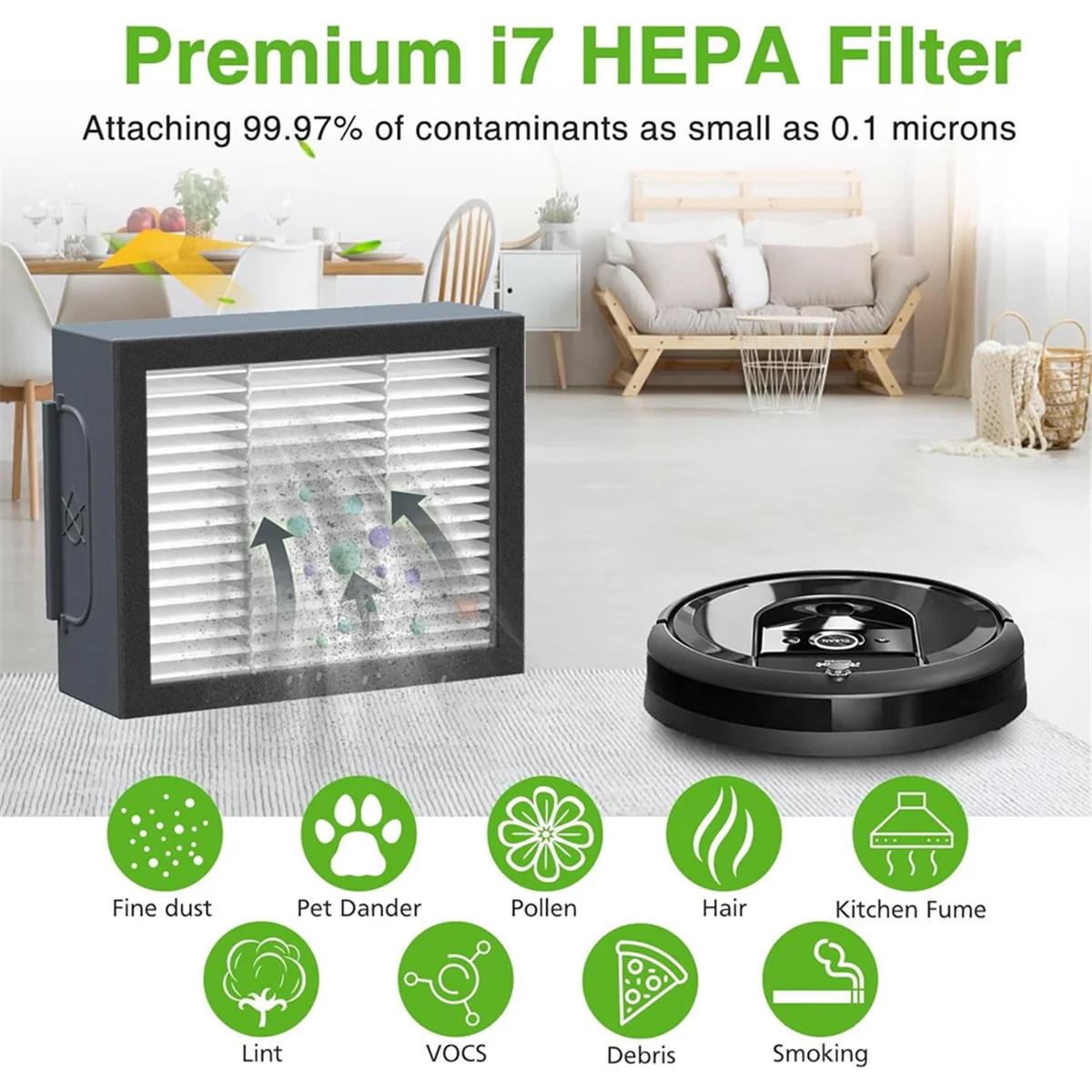 Для пылесосов IRobot Roomba E5 I3 I7 J7 I4 I7+ I3+ I4+ I6 I6+ I8 I8+ J7+/Plus E6 E7 аксессуары для серии E &amp I J