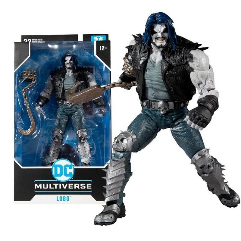 

Фигурка героя из мультфильма DC Rebirth Reverse The Wolf Lobo, фигурка героя из аниме для детей