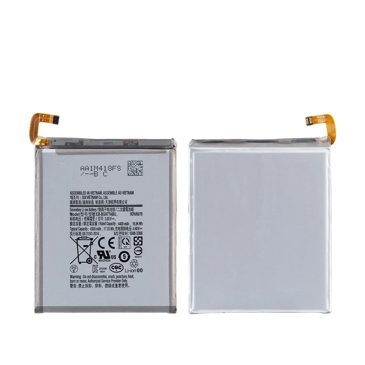 Совершенно новый аккумулятор EB-BG977ABU 4500 мАч для Samsung Galaxy S10 5G версия X SM-G977 SM-G977V/U/T