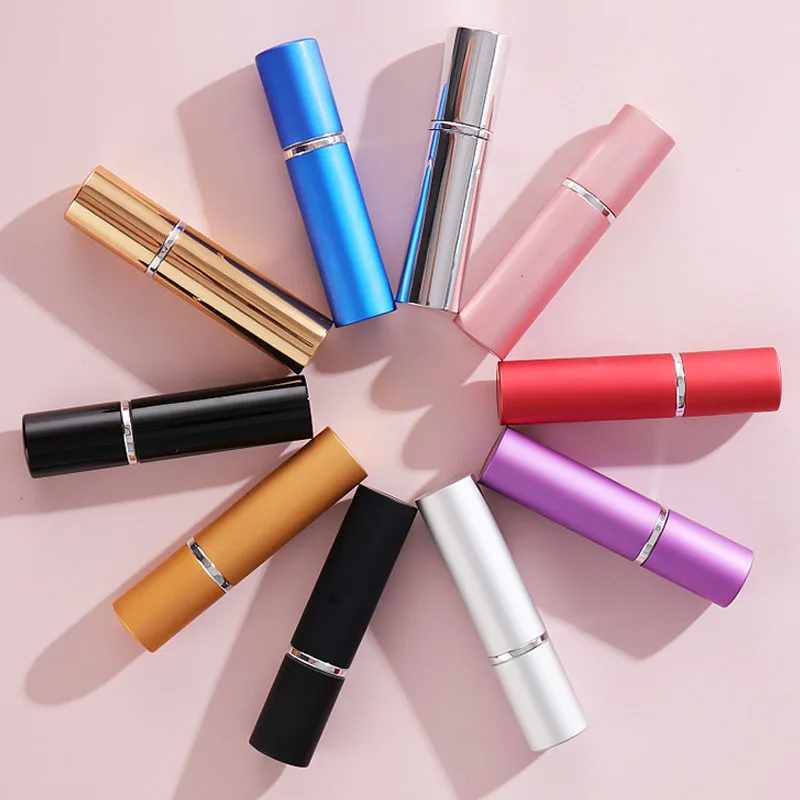 Алюминиевый стеклянный контейнер для парфюма, 10 мл, 1 шт.