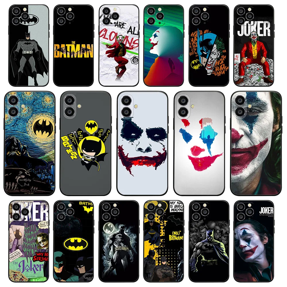 Матовый черный чехол для Realme C30S 1 2 3 5 5i 5s 6i 6 7 7i Pro KD-57 Бэтмен Джокер сломанный визит