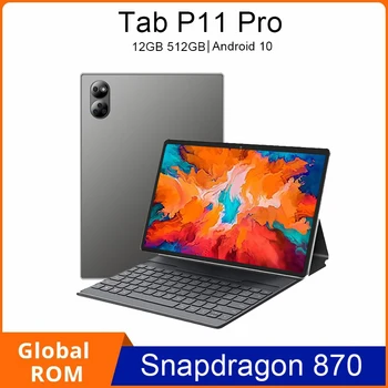 Tab P11 Pro Tablet Snapdragon 870 1920*1200 Android 10 Tablet 12GB 512GB SIM Card WIFI 5G Network Tablet 1