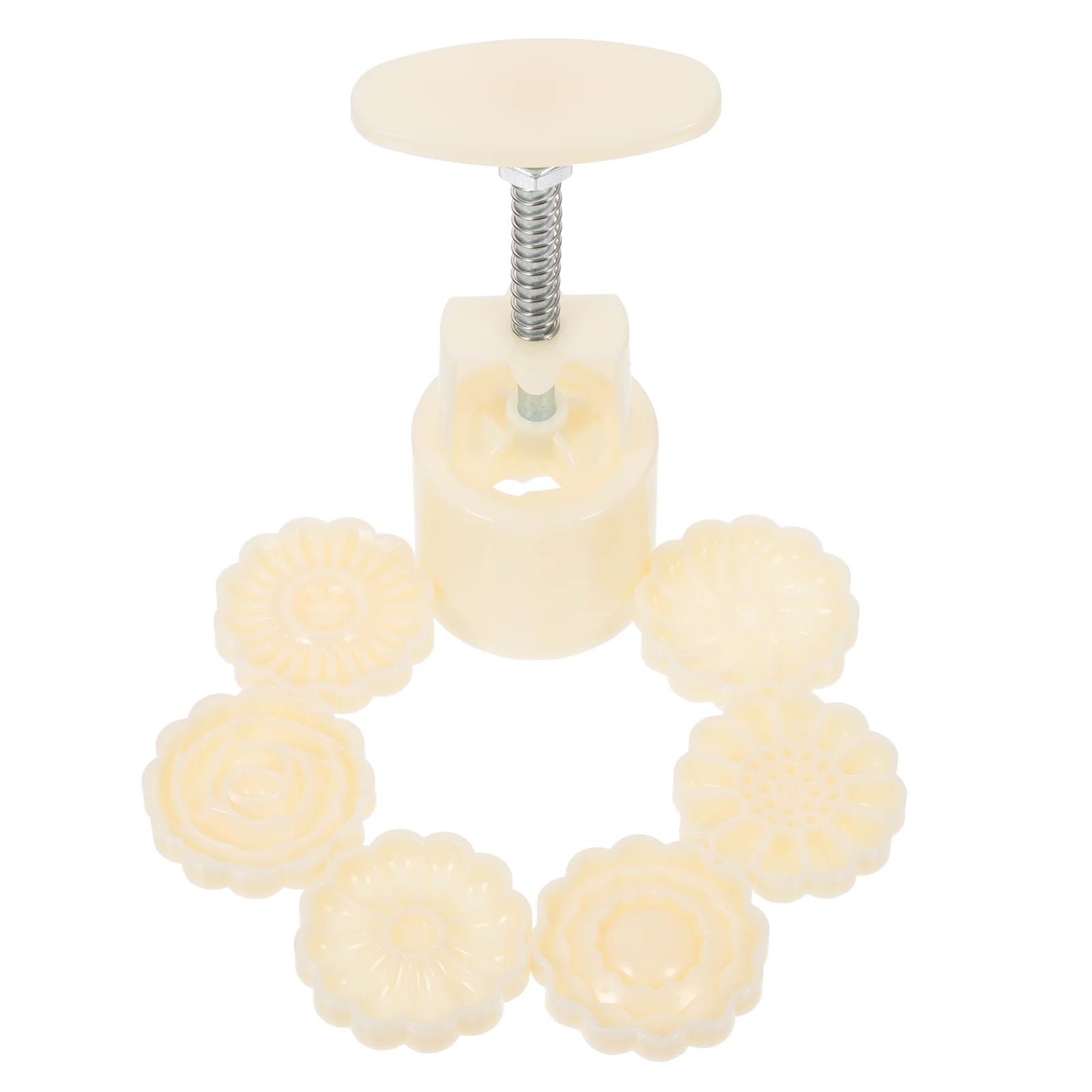

Molds Cake Mooncake Press Moon Cookie Flower Pastry Mould Stamp Fondant Autumn Festival Chinese Baking Making Dessert Chocolate