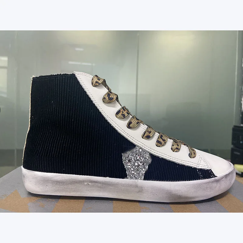 

Новинка 2022, всесезонные модные небольшие грязные туфли на заказ с блестками, Спортивная повседневная обувь для родителей и детей, нескользя...