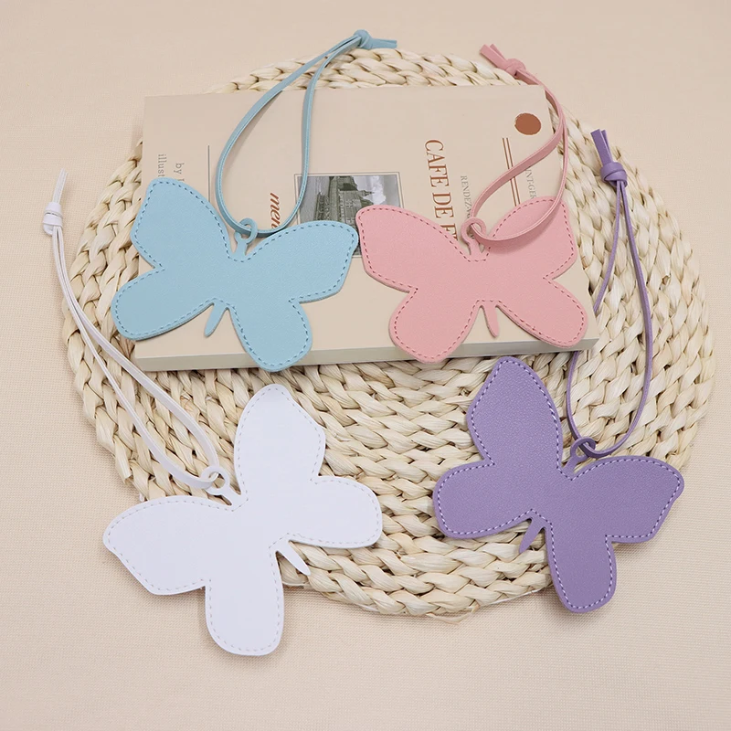 1 шт. милый кожаный брелок верблюжьего цвета для ключей подвеска на рюкзак с