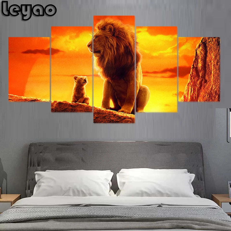 

Набор для алмазной вышивки «лес король»