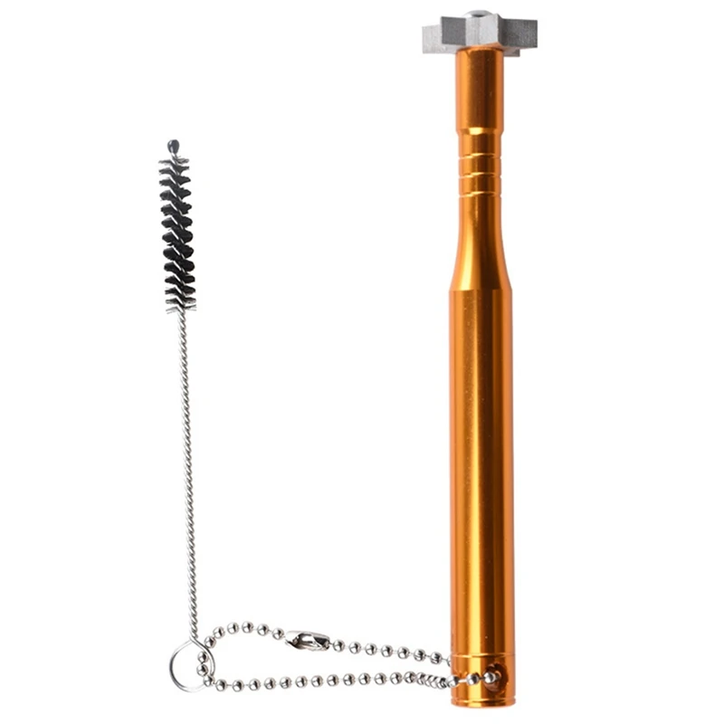 

Golf Hex Clearing Tool Golf Groove Wedge Club Sharpener With Brush Cleaner Cleaning Tool