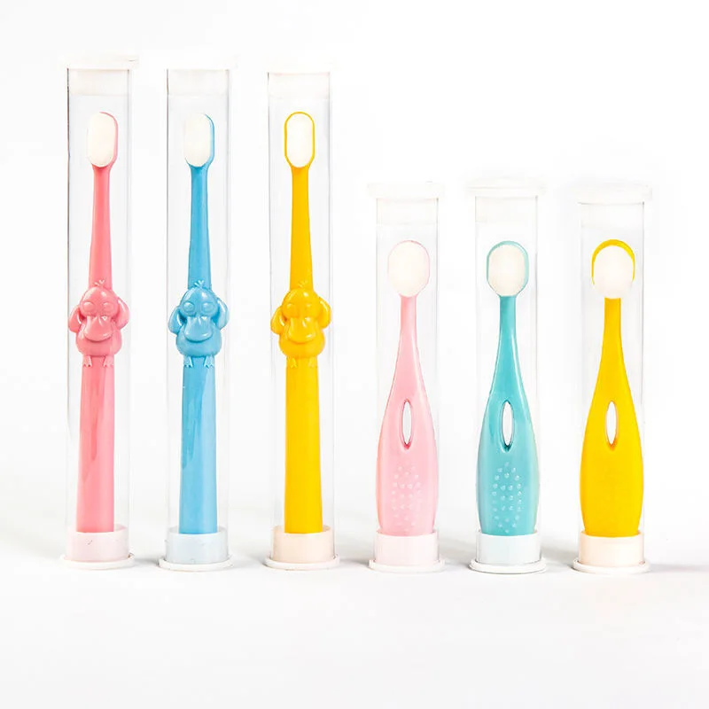 

Ultra-fine Soft Children Toothbrush Kids Million Nano Bristle Kid Tooth Brush Teeth Deep Cleaning Dental Oral Care Brush