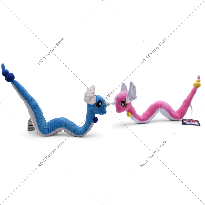 65 см аниме Kawaii Shiny Dragonair мультфильм мягкие животные плюшевые качественные игрушки