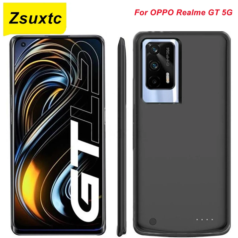 

6800Mah For OPPO Realme GT 5G Battery Case Realme GT Phone Cases For OPPO Realme GT Battery Charger Case Power Bank Cover