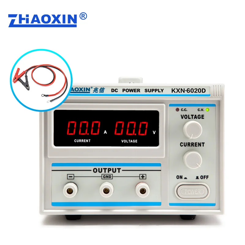 

60 в, 20 А, KXN-6020D zhaoxin, Регулируемый источник питания постоянного тока высокой мощности с одобрением CE
