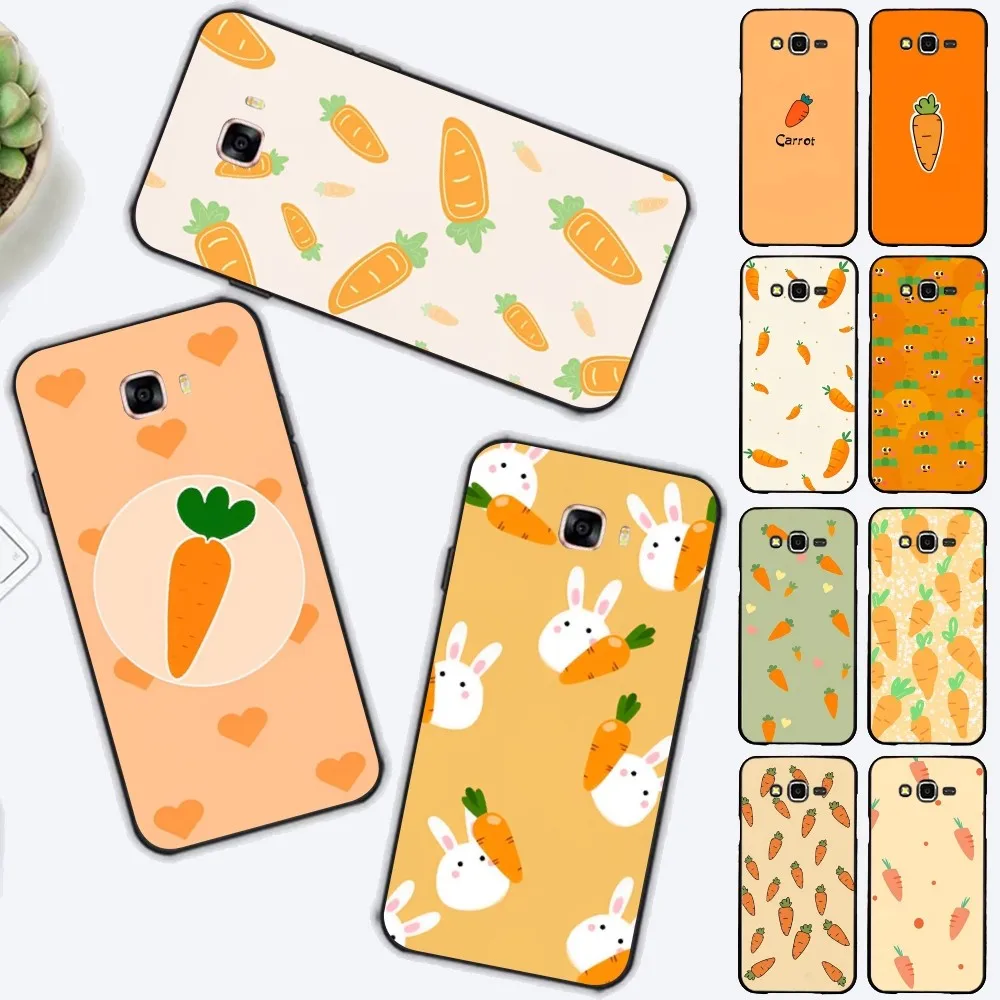 

Cute carrots kawaii Phone Case For Samsung J 7 plus 7core J7 neo J6 plus prime J6 J4 J5 Mobile Cover