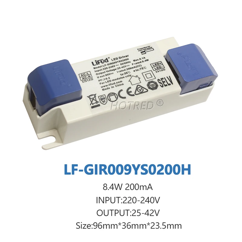 

Трансформатор освещения HotRed LF-GIR009YS 25-42V