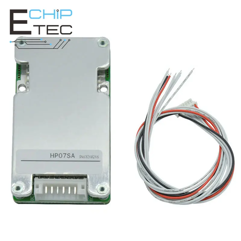 

1PCS 18650 ternary lithium battery protection panel public port balance overcharge and overcharge protection BMS