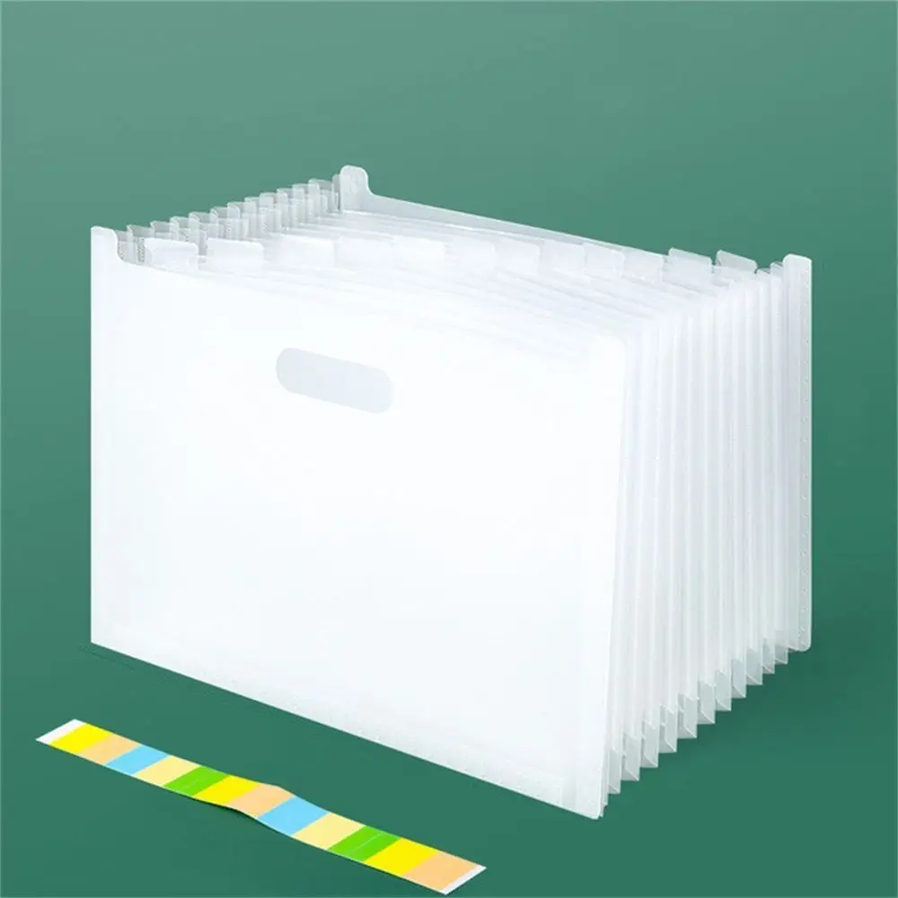 Многослойный вертикальный тестовый бумажный пакет органный A4 сумка для хранения