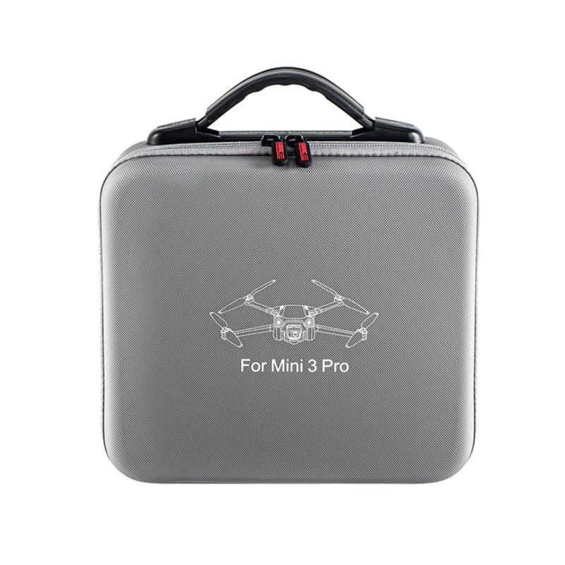 

For DJI Mini 3 Pro Shoulder Bag PU Waterproof Carrying Case Portable Drone Handbag Storage Bag Accessories