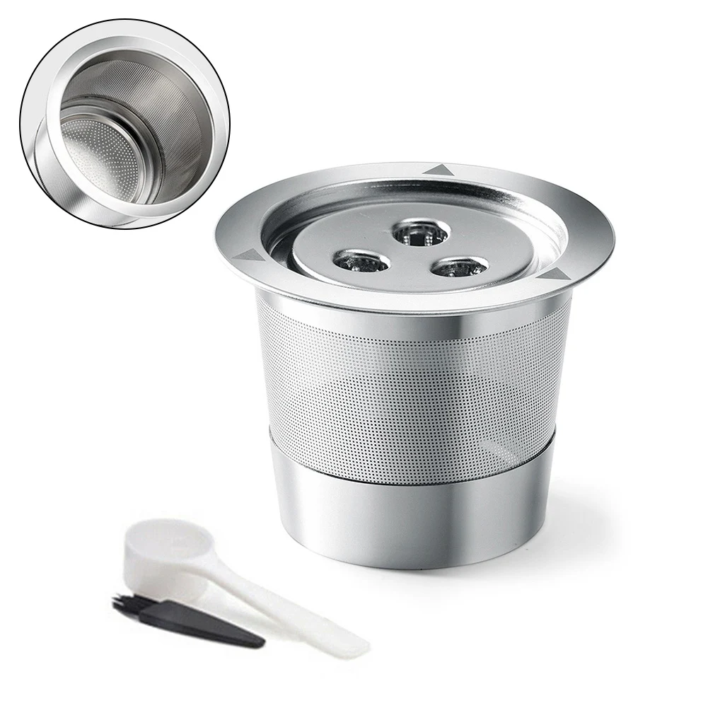 

Reusable K Cups Coffee Filter Capsule Compatable For Ninja CFP201 CFP301 Dual BrewC Offee Machine Stainless Steel