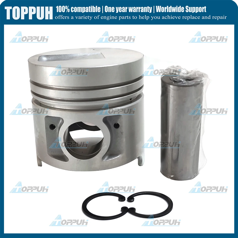 4 комплекта поршневых STD S4Q2 для двигателя Mitsubishi S4Q