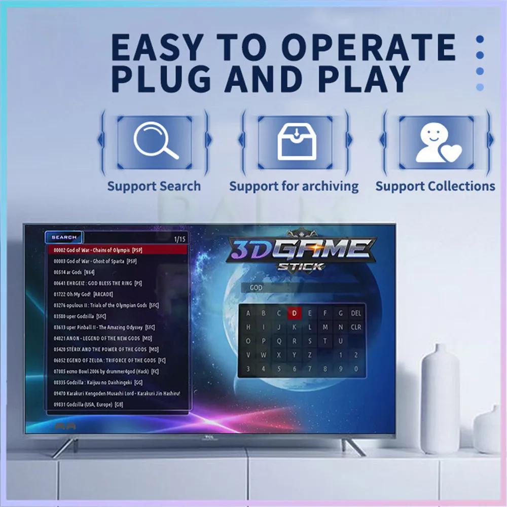 Консоль игровая Y6 в стиле ретро 4K 60 кадров/с HDMI низкая задержка