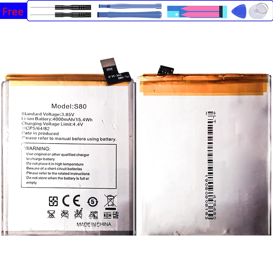 

Аккумулятор 4000 мАч для Oukitel C21 S80