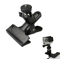 universal clip metal 360 degree rotating strong clamp for gopro hero 10 9 8 7 6 5 xiaomi yi sony sports action camera accessory