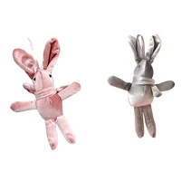 stuffed animal rabbit wishing with strap pp cotton doll kids korean style plush toy bunny girls valentines gift