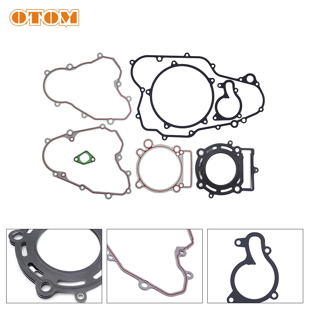 

OTOM полный коврик для мотоцикла полный комплект прокладок для ZONGSHEN NC250 250 куб. См аксессуары для двигателя запчасти для мотоцикла Кросса питб...