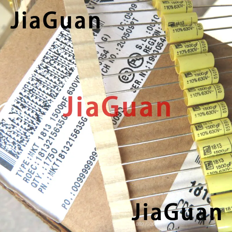 20 шт. Новый VISHAY ERO MKT1813 1500PF 630 в 5x10 мм осевой подавляющий пленочный конденсатор 152/630