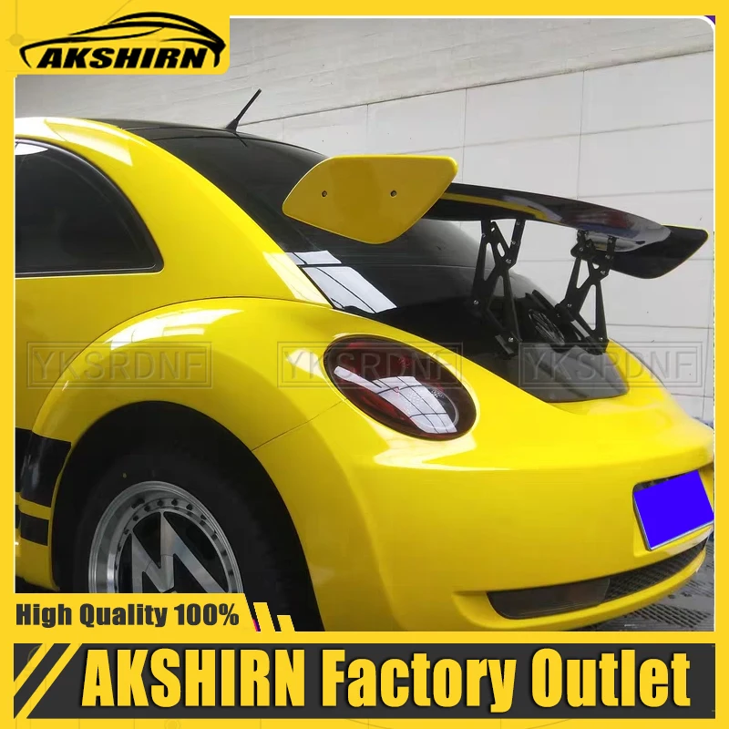 

GT Style для Volkswagen VW Beetle 2013-2018 внешний Неокрашенный спойлер из АБС-пластика для заднего крыла багажника грунтовка украшение