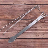 root rake spatula tweezers gard 2 in 1 stainless steel bonsai gardening tools