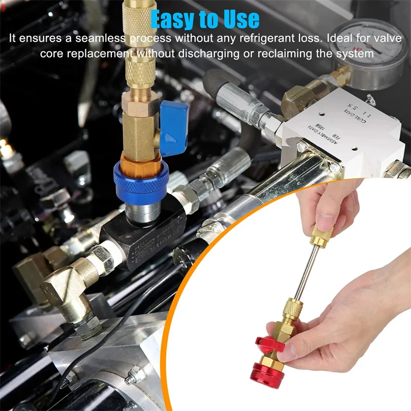 R134A R1234YF Инструмент для быстрой установки инструмента удаления сердечника
