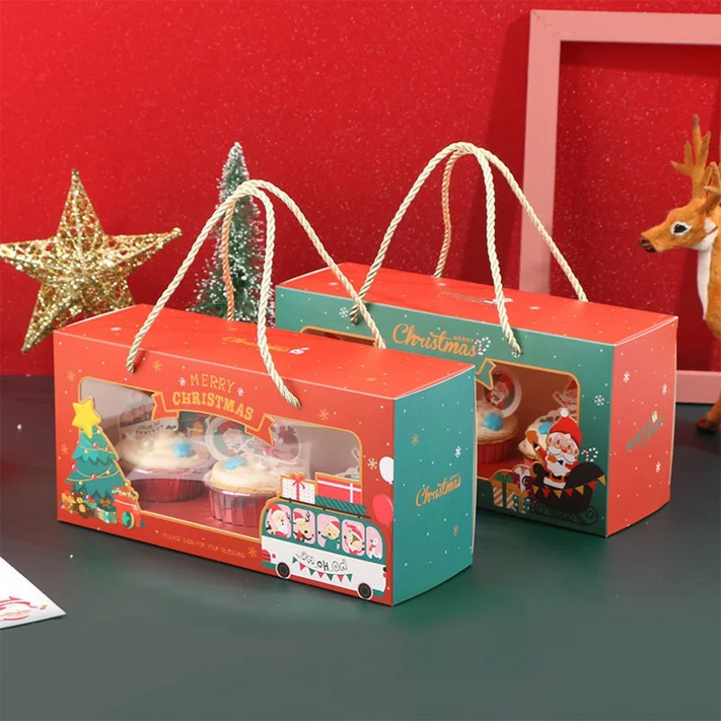 Рождественская упаковочная коробка advent креативный подарок для печенья Косметика календарь откидная сумка для коробок украшения