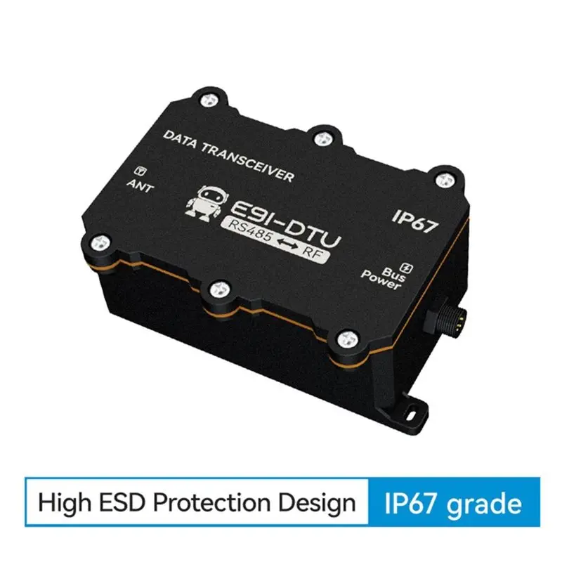 Фото Беспроводной передатчик данных Lora 850-930 МГц E91-DTU, водонепроницаемый (IP67) №4